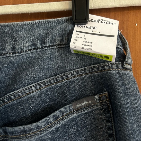 Eddie Bauer Fleece Lined Jeans - Picture 3 of 5